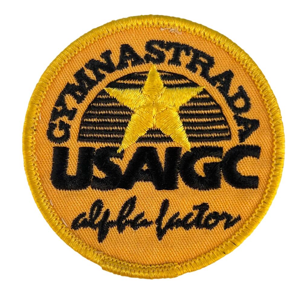 Gymnastrada USAIGC US Association of Independent Gymnastics Clubs Patch